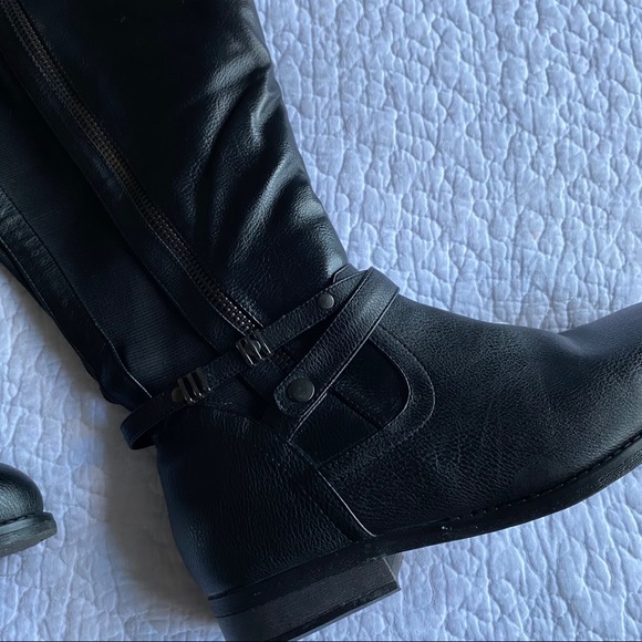 Lane Bryant Double-Zip Riding Boots - Picture 2 of 9